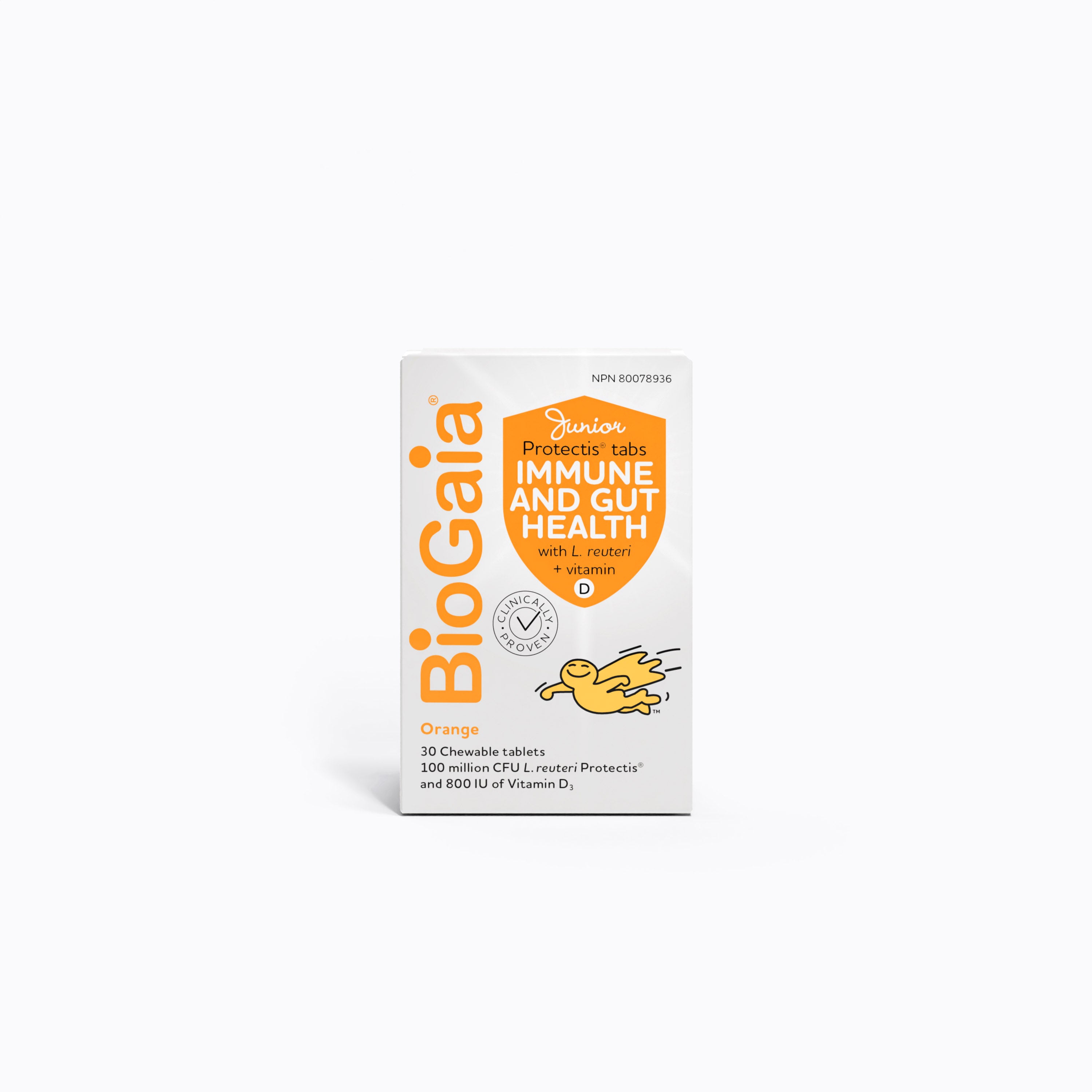 BioGaia Junior Immune & Gut Health Tablets with Vitamin D