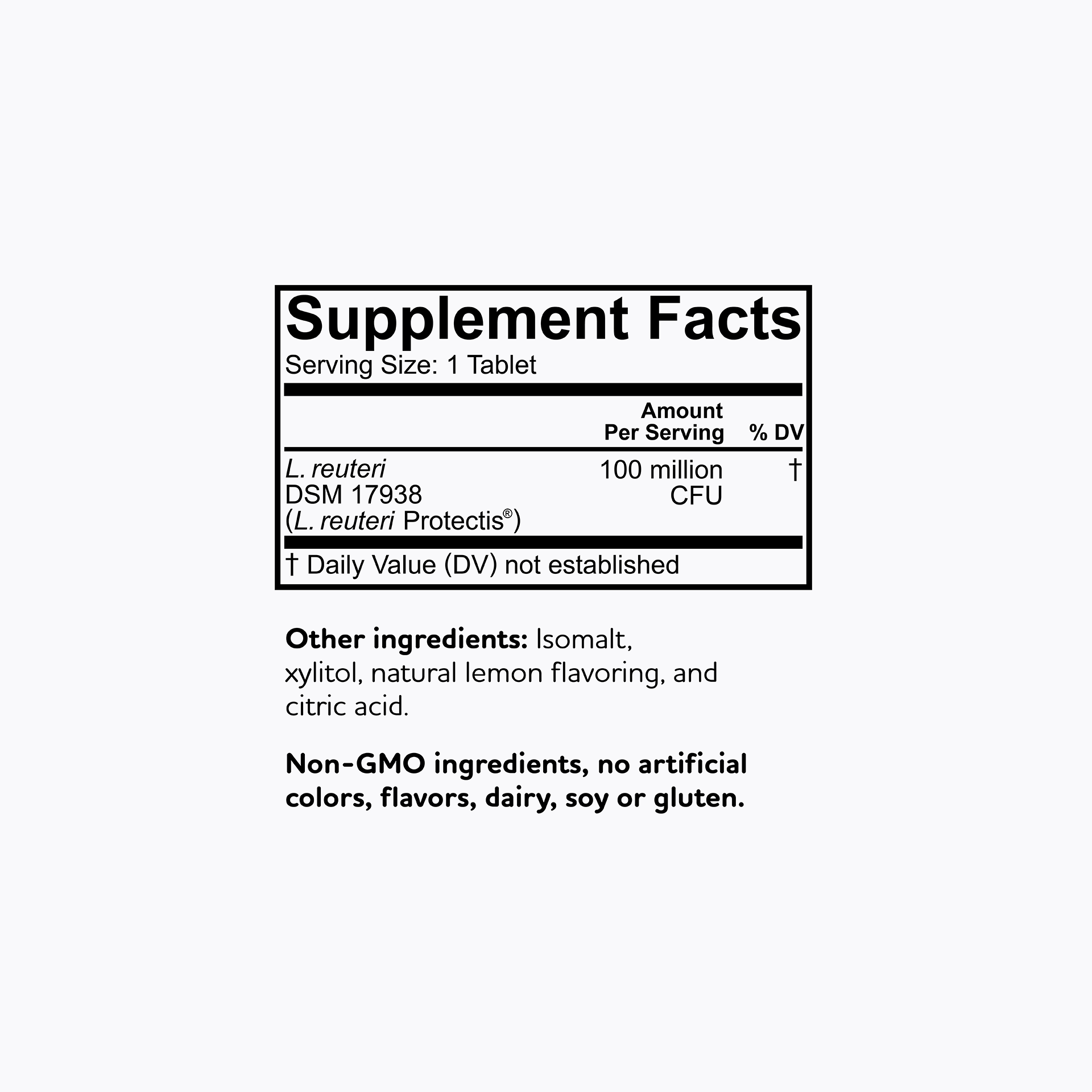 BioGaia Protectis Chewable Tablets