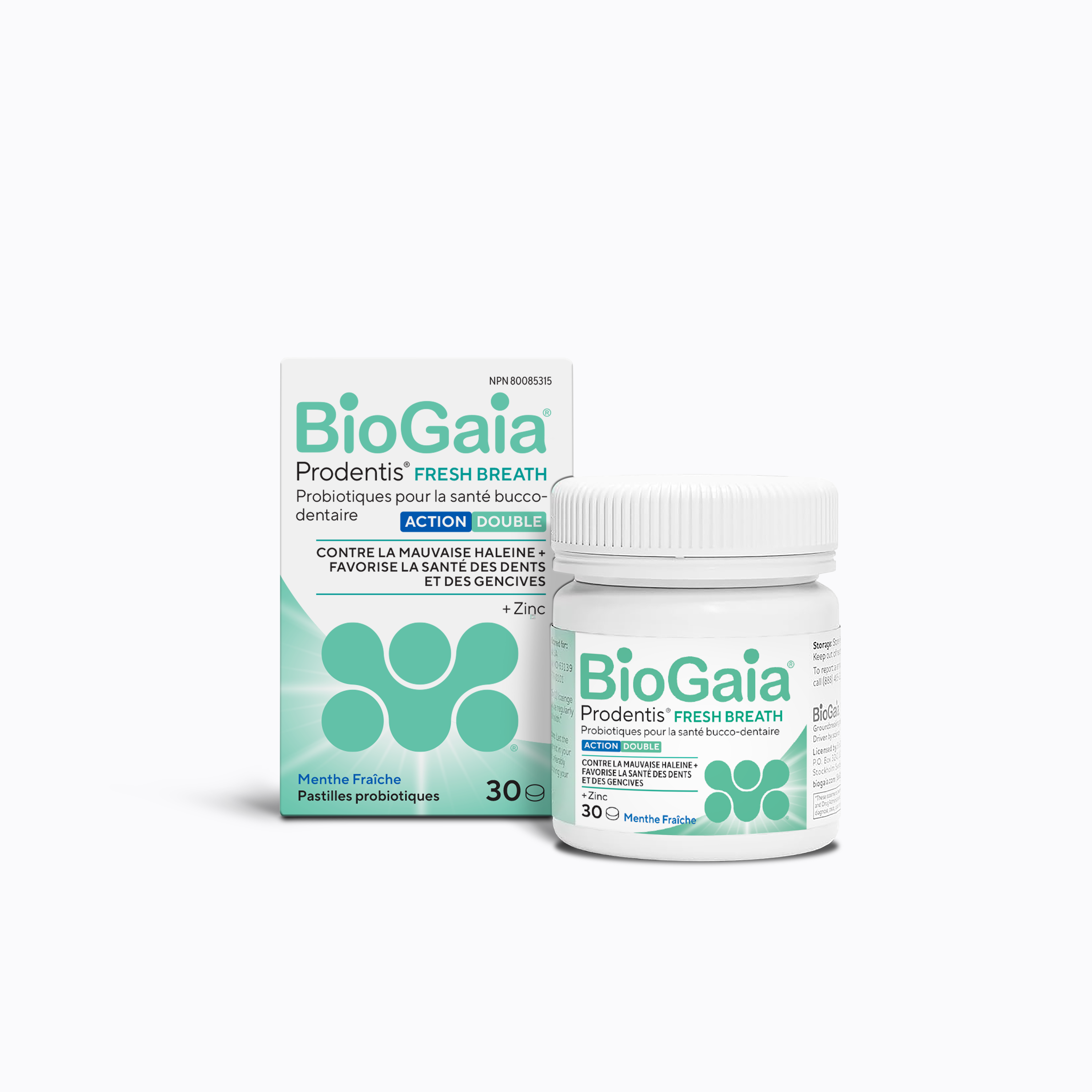 BioGaia Prodentis Fresh Breath + Zinc – BioGaia Canada