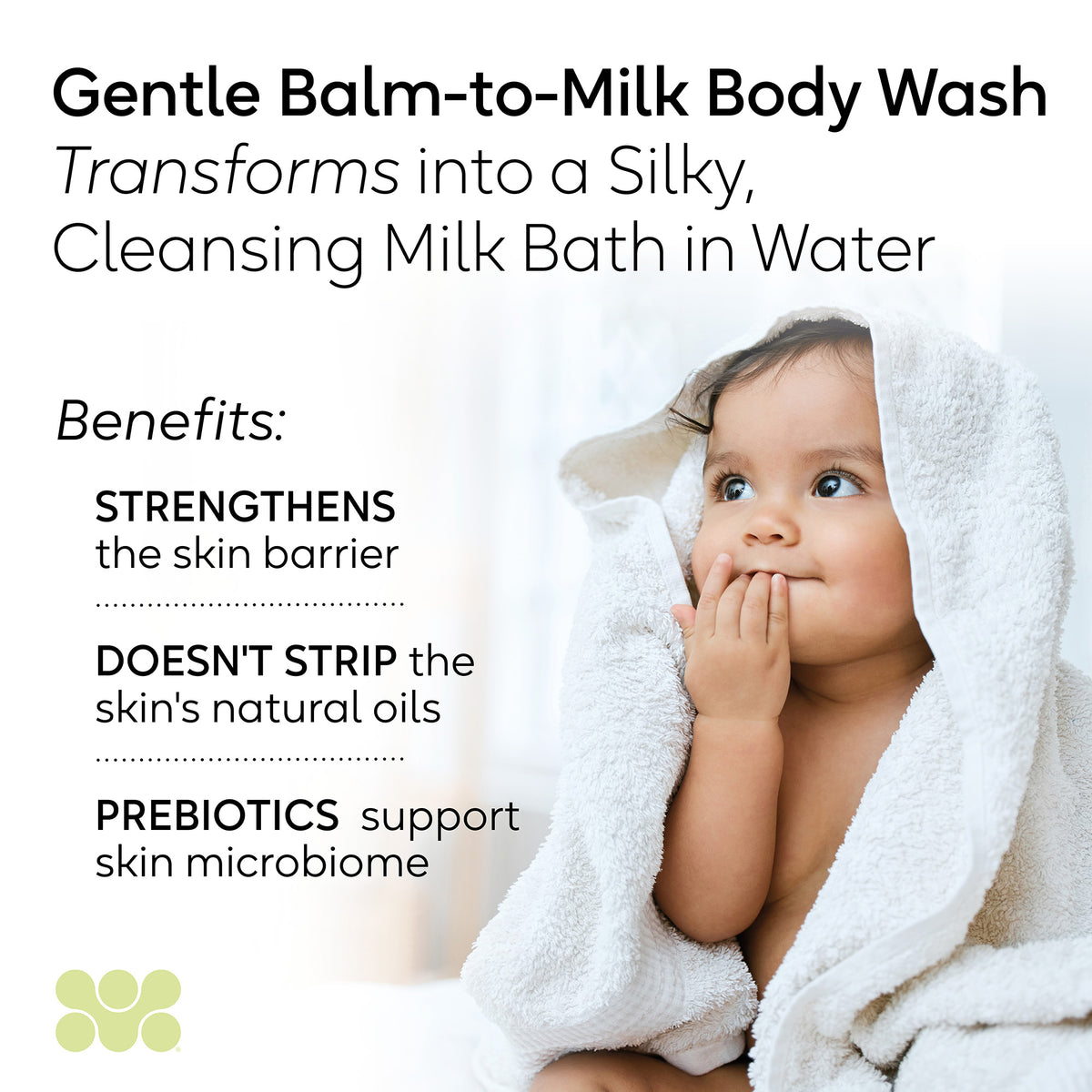 BioGaia Gentle Balm-to-Milk Body Wash