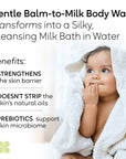 BioGaia Gentle Balm-to-Milk Body Wash